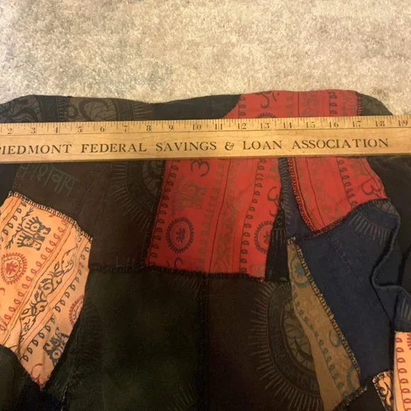 Handmade Dungarees Patchwork Overalls/Jumpsuit BOHO, Hippy, Baggy - Picture 9 of 14